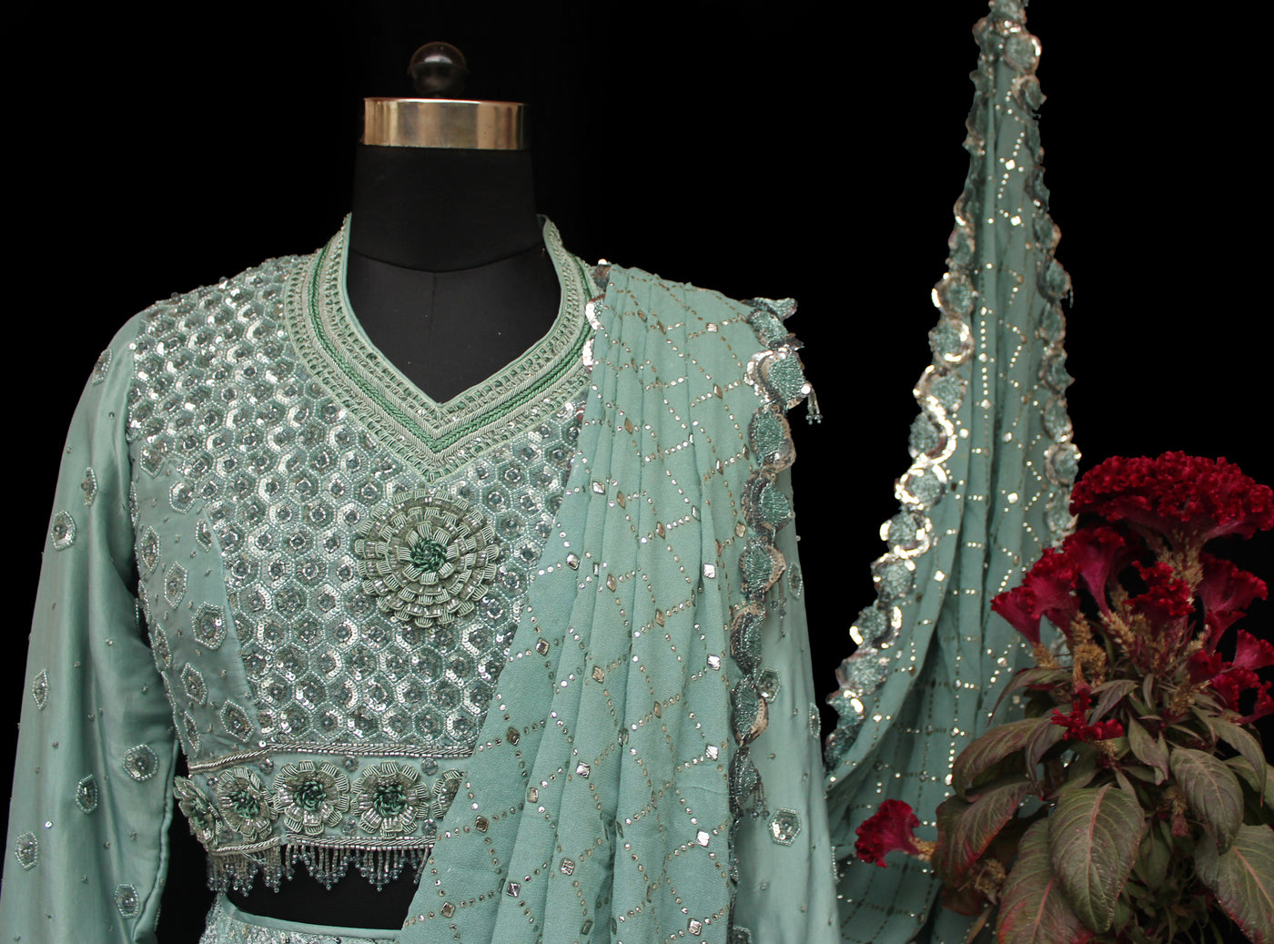 Unstitched dress materials, bridal gowns, sarees, wedding dresses, fashion designer, online women dress materials, Suroh by Chandni
